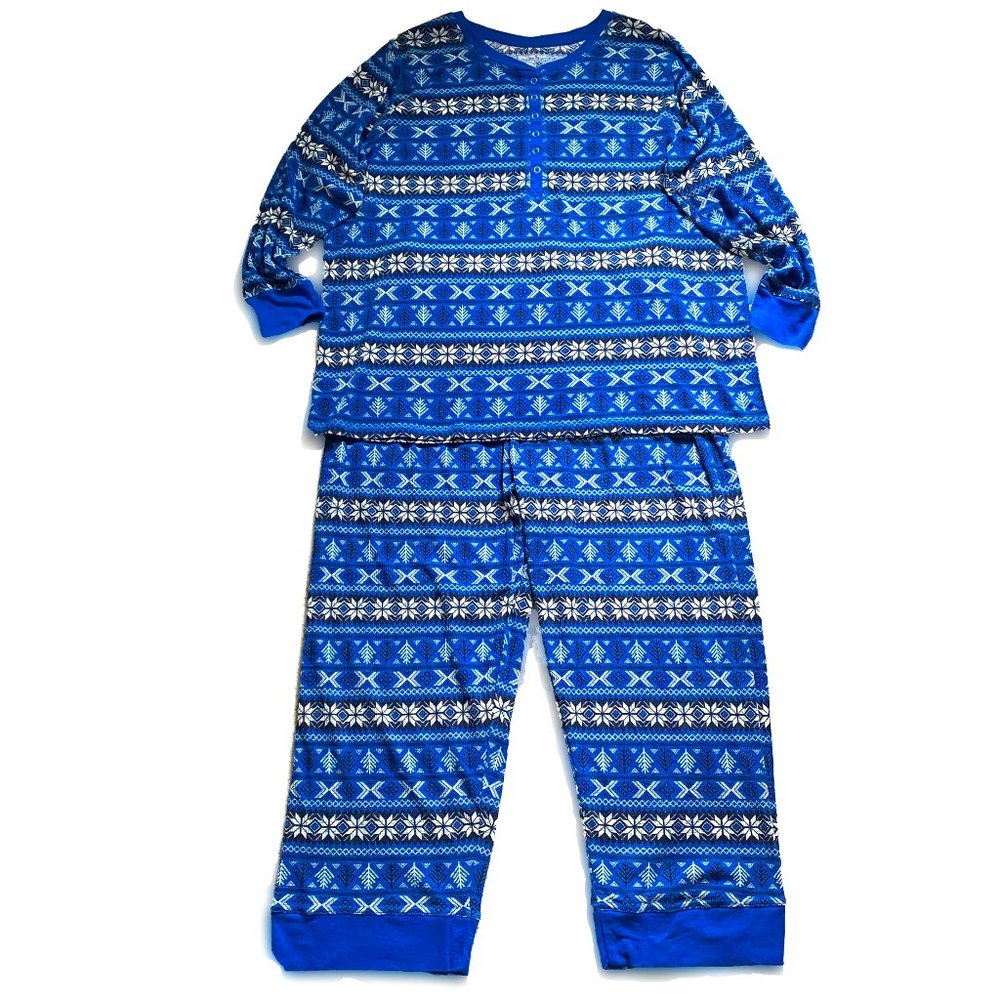 Dreams & Co Pajama Set PERFECT NEW -- Waffle Knit